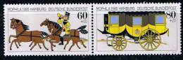 Bund  1985, Michel # 1255- 1256 ** - Unused Stamps