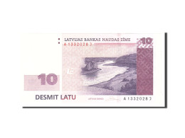 Billet, Latvia, 10 Latu, 2008, Undated, KM:54, NEUF - Lettonie