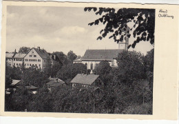 AK Bad Aibling, Stempel Fürstenfeldbruck, Teilansicht, Fotokarte, 1940 - Bad Aibling