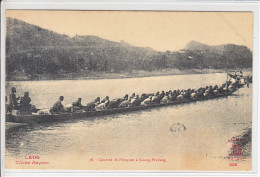 LAOS - COURSES DE PIROGUES ALUANG-PRABANG - 9.06.1911 - Laos