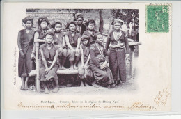 LAOS -FEMMES KHAS DE LA REGION DE MUONG-NGOI - DOS UNIQUE - 20.03.1909 - Laos