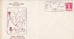 3874FM- INTERNATIONAL DAY OF THE WOMAN, CHILD, SPECIAL COVER, 1987, ROMANIA - Lettres & Documents