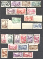 Andorre: Yvert N°24/45*/**; MNH & MLH; 23 Valeurs Le 234** MNH, Mque Le 39; + 660€; PETIT PRIX A PROFITER!!! - Nuevos