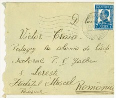 STORIA POSTALE - ROMANIA - ANNO 1938 - SOFIA - BUCARESTI - BUCAREST -  PER CRAIA VICTOR - MUSCEL - - Postmark Collection