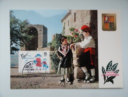 CARTE MAXIMUM CARD ANNEE INTERNATIONALE DE L'ENFANCE ANDORRE - Autres & Non Classés