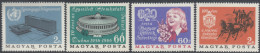 Hungary 1966 Selection Of Four Stamps. Mi 2237, 2240, 2251, 2254 MNH - Nuovi