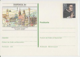 GOOD GERMANY Postcard 1981 - Naposta With Original Stamp - EUROPA - Cartes Postales - Neuves