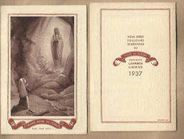 - O MARIE , REINE DU CLERGE = Kalender Van 1937 - Kleinformat : 1921-40