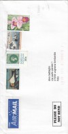 Australia  2007 - Lettera. X L´Italia Affrancata Con 4 Stamps - Storia Postale