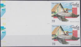1994.151 CUBA 1994 PROOF IMPERFORATED MNH. FAUNA DEL CARIBE. PAJAROS. AVES. BIRDS. PAIR 2. - Unused Stamps