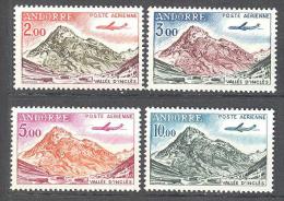 Andorre: Yvert  N° A 5/8**; MNH; Cote + 12.00€; Voir Le Scan; PETIT PRIX A PROFITER!!! - Airmail