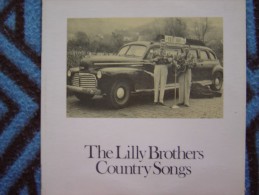 Vinyle---the LILLY BROTHERS : Country Songs (LP) - Country & Folk