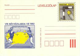 HUNGARY - 1982.Postal Stationery - 8th Woman Handball Championship MNH!!!! Cat.No.339. - Entiers Postaux