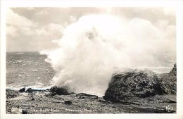 264335-Hawaiian Islands, Hawaii, Honolulu, RPPC, The Blow Hole, Kodak Hawaii Photo No S-329 - Honolulu