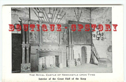 INTERIOR Of The GREAT HALL Of The KEEP - THE ROYAL CASTLE OF NEWCASTLE UPON TYNE - DOS SCANNE - Newcastle-upon-Tyne