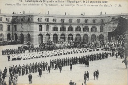 Catastrophe Du Dirigeable Militaire "République" Le 25 Septembre 1909 - Funérailles à Versailles - Caserne Du Génie - Catastrophes