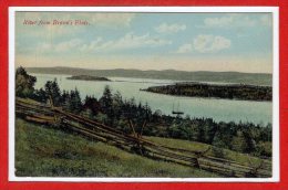 AMERIQUE -- CANADA -  River From Brown's Flats - Unclassified