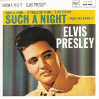 EP 45 RPM (7")  Elvis Presley  "  Such A Night  "  Angleterre - Rock