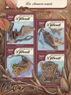 Djibouti. 2016 Bats. (102a) - Bats