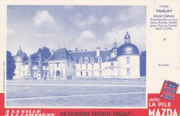 Buvard - Pile MAZDA Château De Tanlay Yonne - Piles