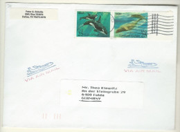 VERINIGTE STAATEN ETATS UNIS USA 1990 Sea Mamifers GEBRAUCHTE BRIEFE USED COVER - 1981-00