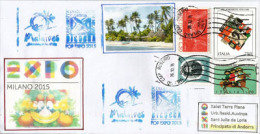 MALDIVES ISLANDS. UNIVERSAL EXPO MILANO 2015, Letter From The Maldives Island Pavilion In The EXPO MILANO, - 2015 – Mailand (Italien)