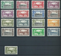 Sierra Leone 1938-51 MH Set (SN 519) - Sierra Leone (...-1960)