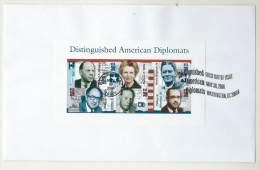 VERINIGTE STAATEN ETATS UNIS USA 2006 Distinguished American Diplomats Set Of 6 Stamps  $4.84 FDC SC 4076sp YV BF3828-33 - 2001-2010