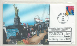 VERINIGTE STAATEN ETATS UNIS USA GEBRAUCHTE BRIEFE USED COVER LIBERTY - 1981-00