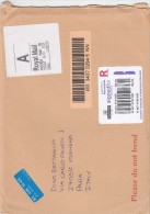 Gran Bretagna 2007 - Lettera Racc. X L´Italia Affrancata Con 1 Stamps A Targhetta - Briefe U. Dokumente