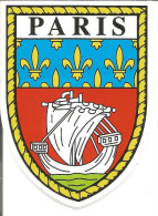 Blason Adhésif   Armoiries Paris - Autres & Non Classés