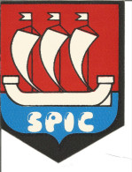 Blason Adhésif    Armoiries S.P.I.C. - Sonstige & Ohne Zuordnung