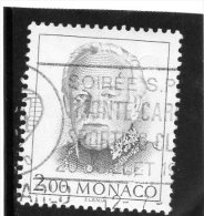 1989 Monaco - Principe Ranieri - Used Stamps