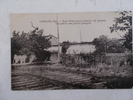 LORGUES.ECOLE PENSIONNAT DE GARCONS.JARDINS POTAGERS. - Lorgues