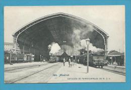 CPA 164 Chemin De Fer - Estacion De Ferrovarriles De M.Z.A - MADRID ESPAGNE - Barcelona