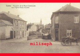 Pont-à-Celles - LUTTRE - Vue Prise De La Place Communale Vers L'Eglise Et Pachy-Couche - Café Le Bailly    (4048) - Pont-a-Celles