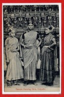 ASIE --  SRI LANKA - ( CEYLAN )  --  Colombo - Temple Dancing Girls - Sri Lanka (Ceylon)