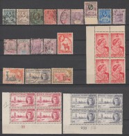 COTE D 'OR / GOLD COAST   LOT  MINT  AND USED  Réf  C873 - Gold Coast (...-1957)