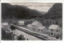 BORDERES  - Vallée Du Louron, Groupe Scolaire Et Bureau De Poste - Borderes Louron