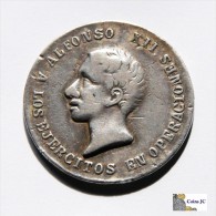 España - Medalla Alfonso XII - Hacia El Año 1880 - Monarquía/ Nobleza