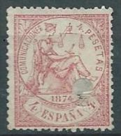 ESPAGNE SPANIEN SPAIN ESPAÑA 1874 I REPÚBLICA ALEGORÍA REPARED HOLE - TALADRO REPARADO ED 151 YV 152 MI 143 SG 225, SC 2 - Gebraucht