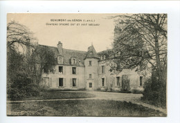 Delcampe - CPA BEAUMONT En Véron Château - Beaumont-la-Ronce