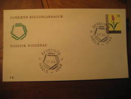 REYKJAVIK 1968 NBD.X Cancel On Cover Iceland Island - Briefe U. Dokumente