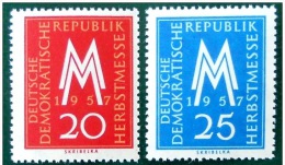 LOTE 386  ///  ALEMANIA DDR 1957     YVERT Nº: 312/313  MNH** - Neufs