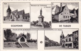 Souvenir De Tubize -Eglise-Monument Aux Combattants-Ferme De La Neuve Cour-Chapelle … - Tubeke