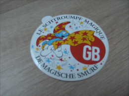 Autocollant Schroumpf Année 1990 !  GB Le Schtroumpf Magique - Stickers