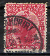 NUOVA ZELANDA - 1903 - SIMBOLO DEL COMMERCIO - USATO - Used Stamps