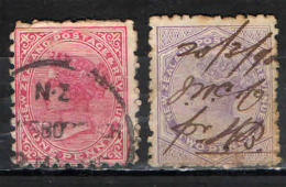 NUOVA ZELANDA - 1882 - EFFIGIE DELLA REGINA VITTORIA - USATI - Used Stamps