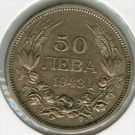 Bulgarie Bulgaria 50 Leva 1943 A KM 48a - Bulgaria