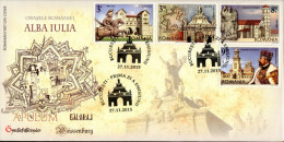 Romania 2015 / Romania´s Cities / Alba Iulia / Fdc - Lettres & Documents